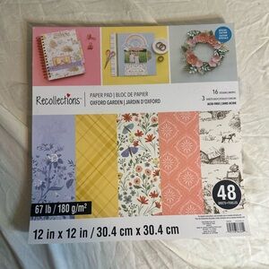 Recollections Oxford Paper Pad Like New Condition